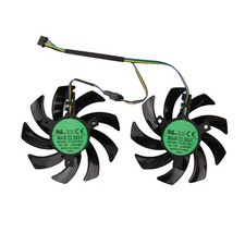 4Pin Cooling Fan For POWERCOLOR RX5600XT 5700 6600 6600XT 6700 Graphics Card