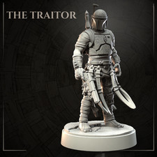 Star Wars Legion Miniatures - Mythari Mandos -  THE TRAITOR - Custom Mandalorian
