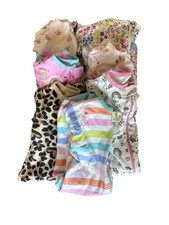 Baby Girl 0-3 Months Footed Sleep Play Lot Of 7 One Piece Zip Sleep Play