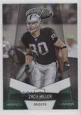 2010 Certified Mirror Emerald 5/5 Zach Miller #111 0t1