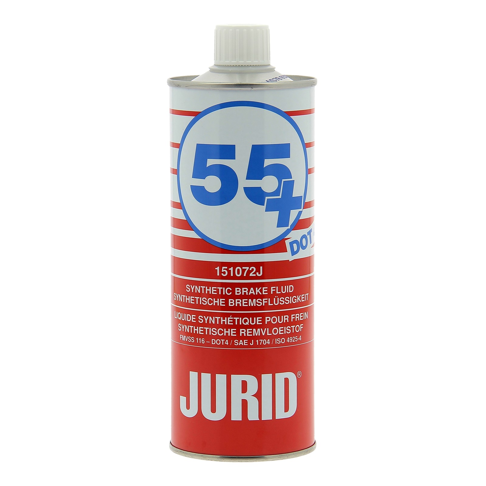 JURID 55+ liquide de freins DOT4 485ml pour éliminer la pédale de frein molle