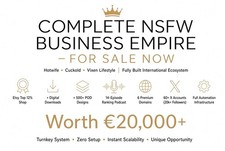 Premium NSFW eCommerce & Media Ecosystem for sale – Value 20,000 EUR +