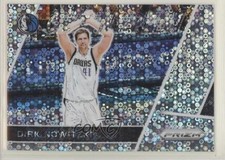 2017-18 Panini Prizm Get Hyped! Fast Break Prizm Dirk Nowitzki #GH-DN HOF v1b