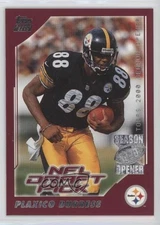 2000 Topps Season Opener NFL Draft Pick Plaxico Burress #215 Rookie RC 06on