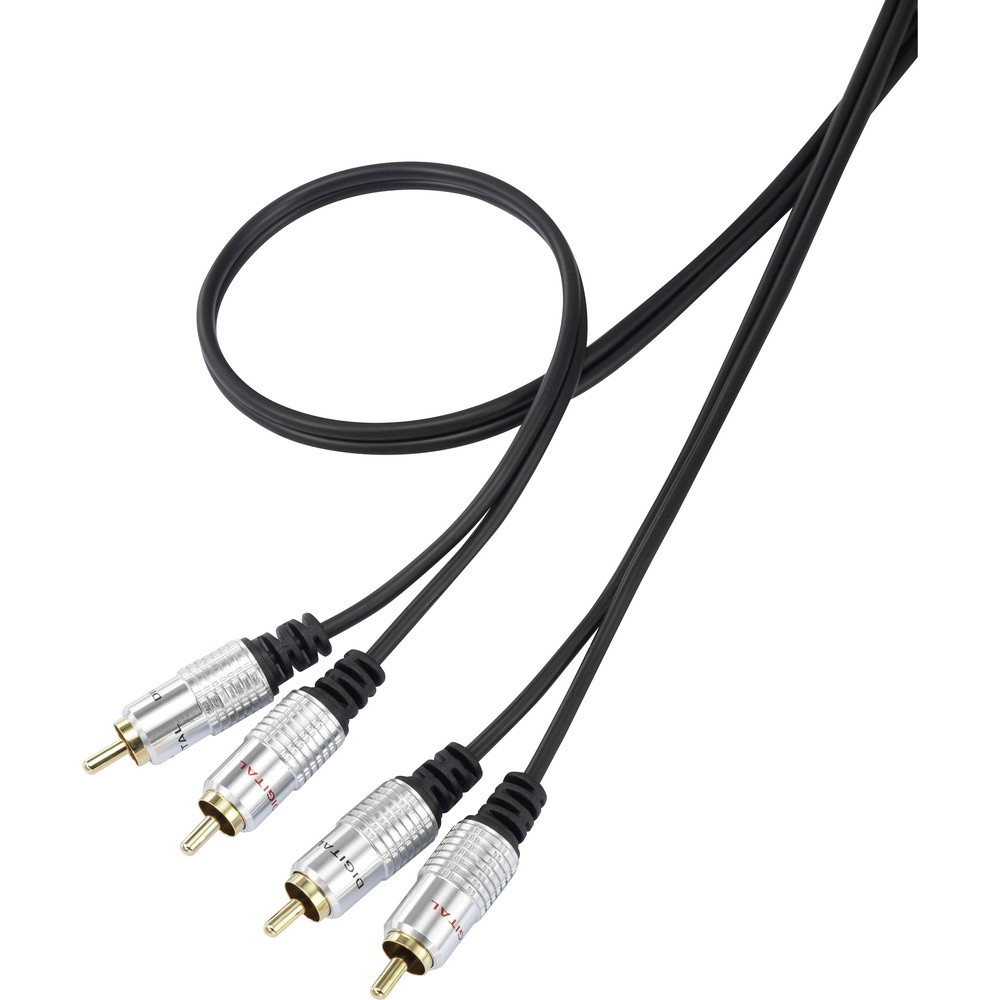 Акустическая система SpeaKa Professional SP-7870144 Cinch Anschlusskabel 2x Cinch-Stecker - 2590₽