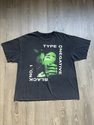Vintage 2003 Type O Negative Black NO. 1 Faded Metal Band Tee