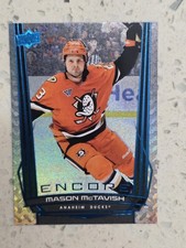 2025-25 Upper Deck Encore Mason McTavish Blue Foil Ducks 🔥 🔥