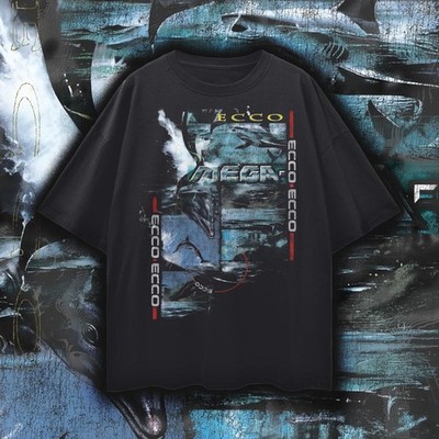 Ecco the Dolphin Vaporwave Tee   90s Retro Gaming Streetwear, Premium Cotton