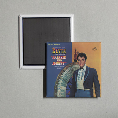 Elvis Presley - Frankie & Johnny Album Cover Locker Fridge Magnet