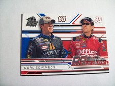 Carl Edwards 2006 Press Pass STEALTH #72 DOUBLE DUTY NASCAR HOF
