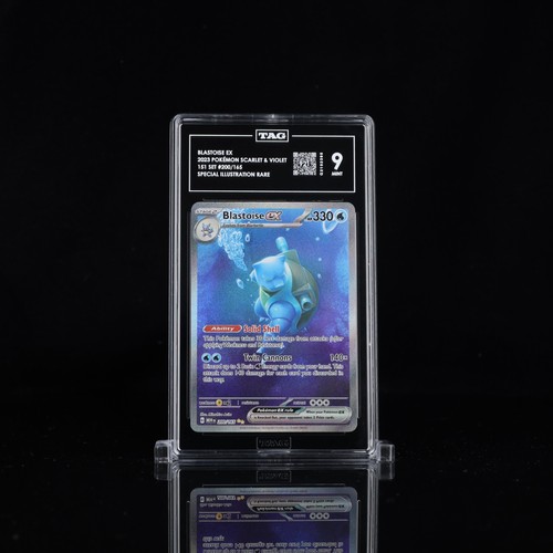 Blastoise ex graded TAG 9 for sale on eBay