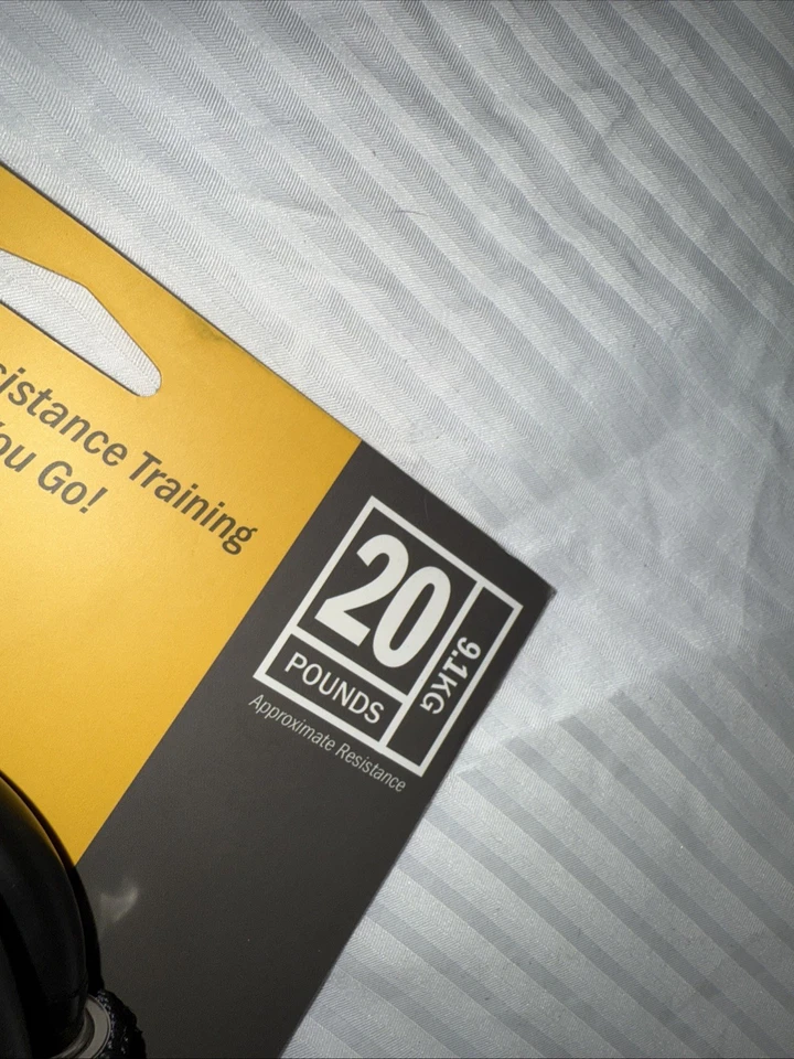 Tubo de alimentación GoFit con manijas y anclaje de puerta 20 lb. (GF-4TT20) Foto 2 de 4