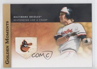 2012 Topps Golden Moments Series Two Cal Ripken Jr #GM-14 HOF 1c4