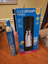 SodaStream One Touch Soda Maker Starter Pack - Black