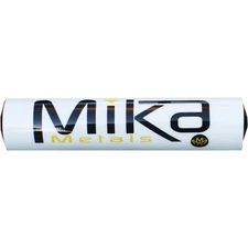 Mika Metals Injection Molded Bar Pad Big Bike White WHITE