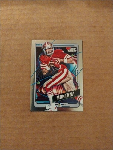 2024 Topps Chrome Cosmic Joe Montana Base #91 SAN FRANCISCO 49ERS HOF