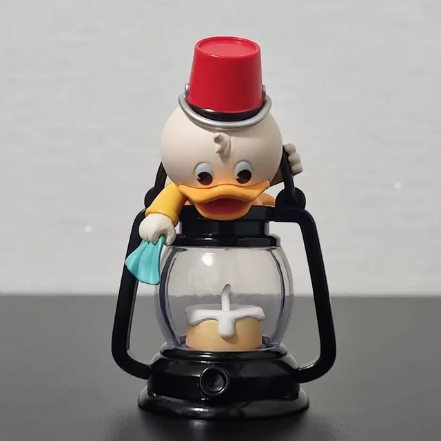 Disney Mickey & Friends The Ancient Times Kerosene Lamp Figure, New