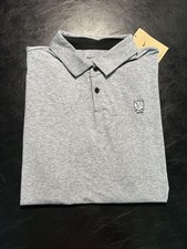 NWT MEN'S NIKE DRI-FIT POLO, SIZE: L, COLOR: NAVY HEATHER M32