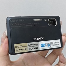 Sony Cyber-shot DSC-TX9/TX9C Digital Camera Black 12.2MP 4x Zoom Full HD Video