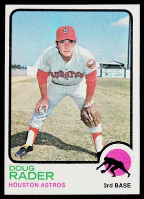 1973 Topps SET-BREAK #76 Doug Rader EX or Better, (HUCK'S)