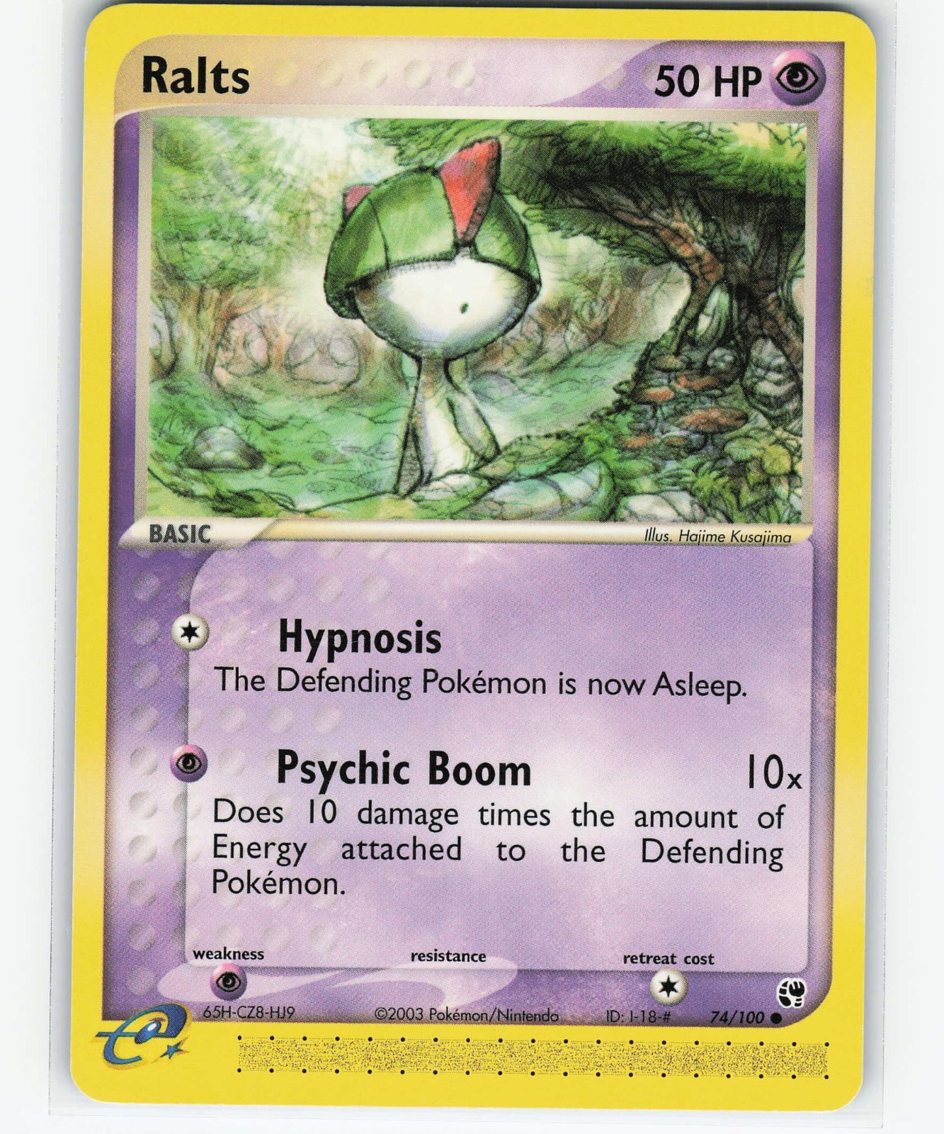 2003 Ralts 74/100 Sandstorm Regular (NM)