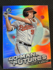 2021 Bowman Chrome REFRACTOR 40 MAN FUTURES Heston Kjerstad item 1