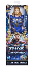 THOR LOVE AND THUNDER 12" MARVEL 2022 TITAN HERO MOVIE ACTION FIGURE