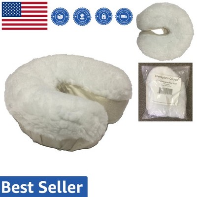 Soft Polyester Face Cradle Cover for Massage Tables   Added Padding & Comfort