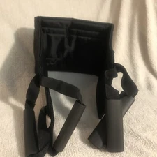 Dog Lift Support Sling w/Double Handles for Dogs Rear Legs M/L , BLK