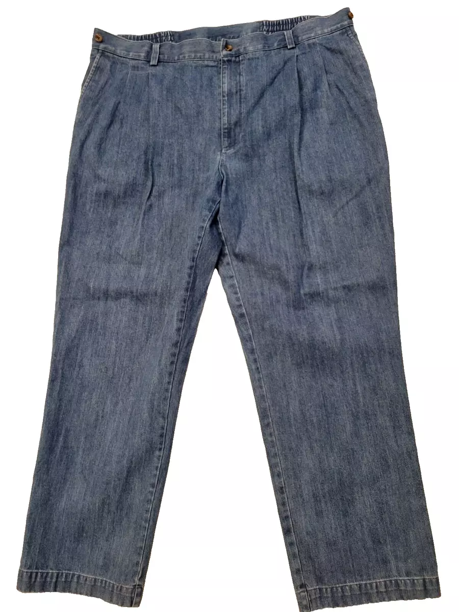 Roundtree and yorke pleated best sale jeans