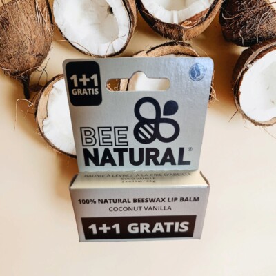 Bee Natural Lip Balm Coconut Vanilla 4,2 g