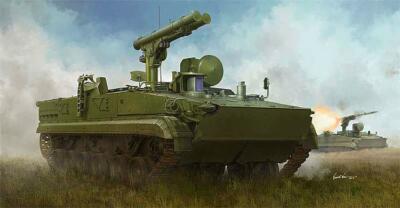 Trumpeter 09551  Russ. 9P 157-2 Khrizantema-S Pz.abwehrwaffe  1:35 NEU/OVP