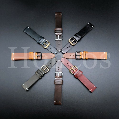 18-24 MM Genuine Soft Leather Watch Band Strap Brown Black Fits Rolex Tudor  USA | eBay
