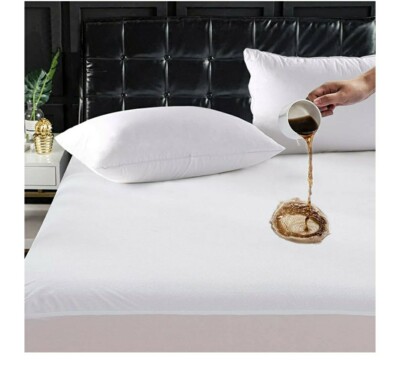 Cal King Waterproof Mattress Pad Protector Cover - 72''X84 And  8'' - 21'' Deep