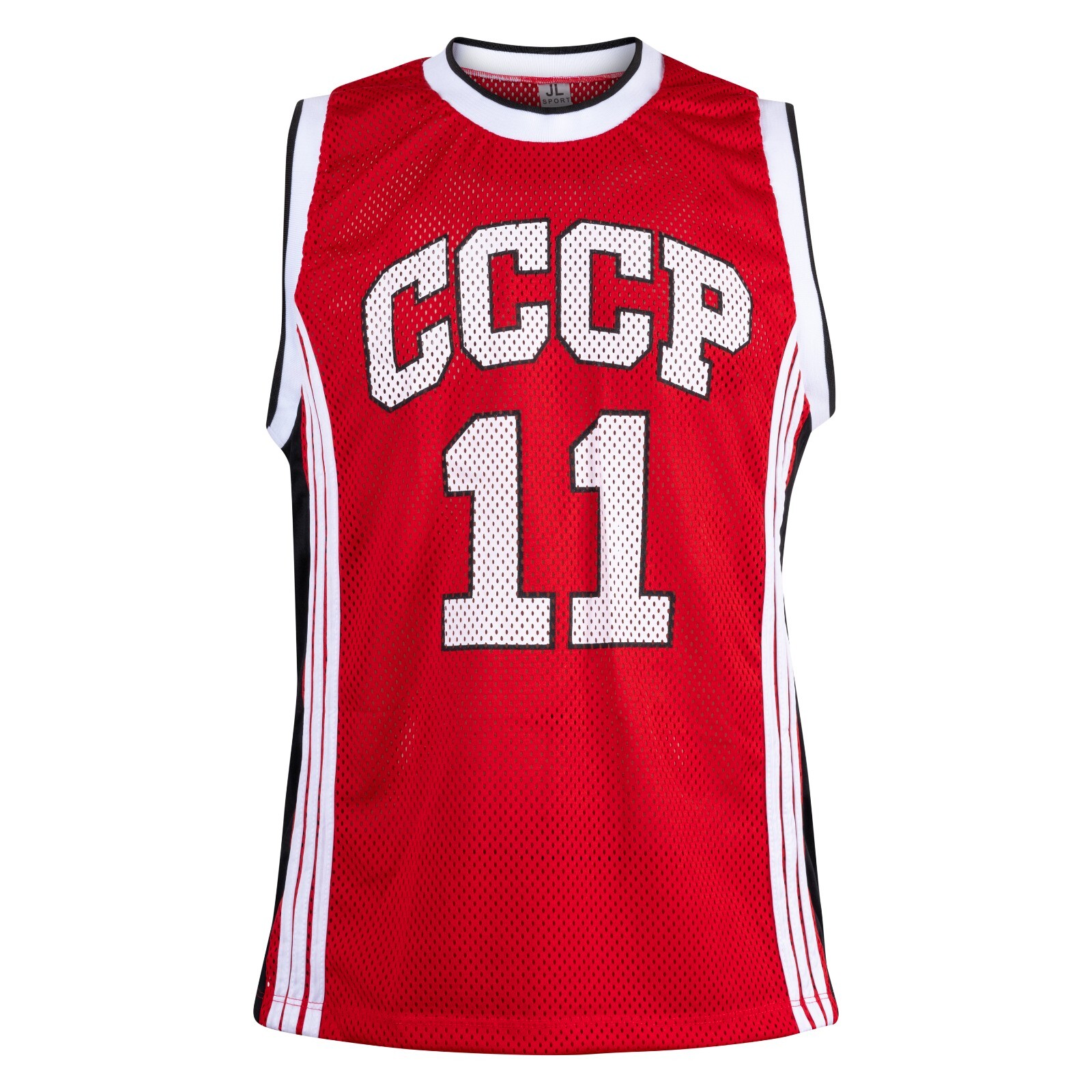 CCCP Vladimir Tkachenko 11 Basketball USSR Red Jersey Sleeveless