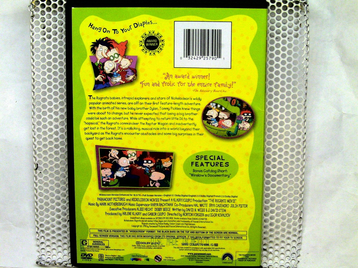 (未使用･未開封品)Rugrats: the Movie [DVD] Rugrats The Movie (DVD)-NEW (Sealed)- Shipping with Tracking