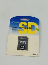 Promaster 4GB 155x Micro SD Memory Card