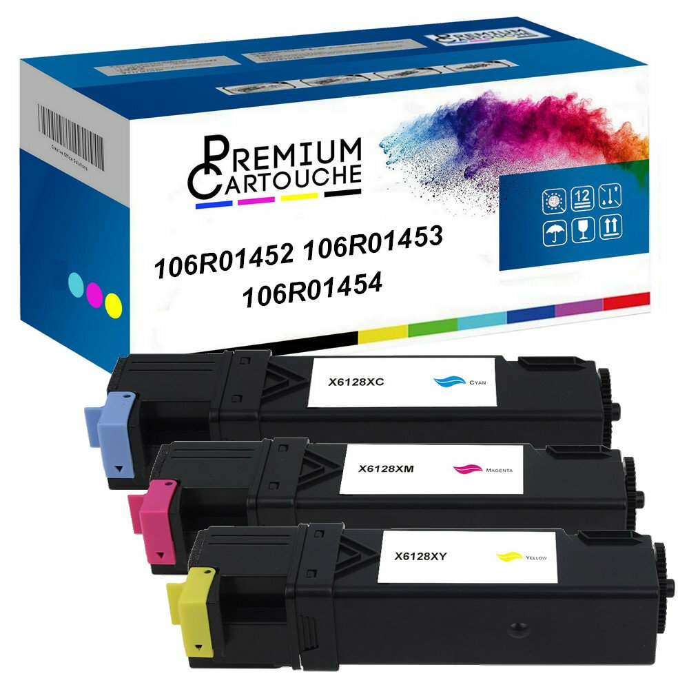 Toner 106R01452 compatible haute densité pour des impressions sans trace