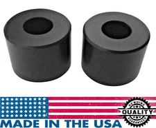 Yamaha Warrior YFM350  Chain Roller Set Upper and Lower BLACK  Made in USA