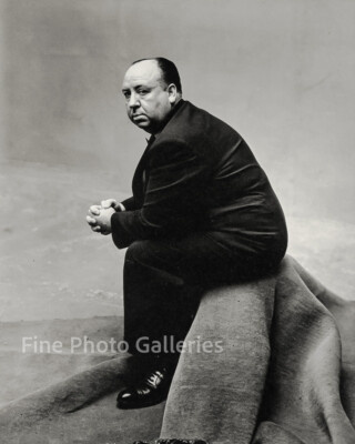 1947/91 Vintage IRVING PENN Sir Alfred Hitchcock Film Quadritone