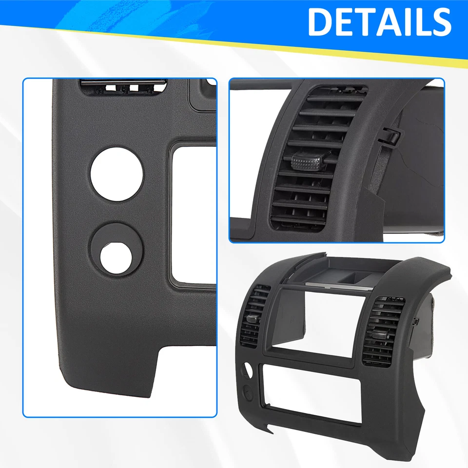 Panel de instrumentos panel de instrumentos bisel tapa para Nissan Frontier 2005-2020 Foto 3 de 4