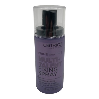 Catrice PRIME AND FINE LONGLASTING MULTITALENT FIXING SPRAY 50ml neu