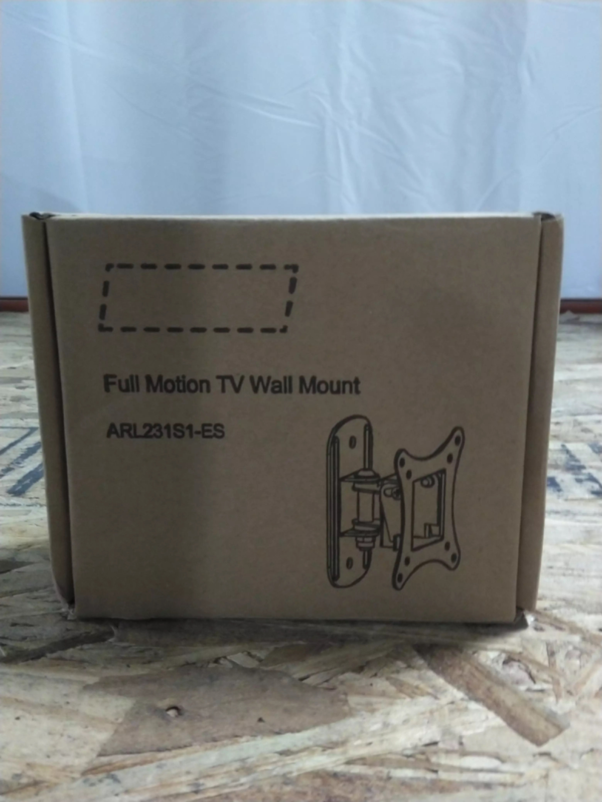 Everstone ARL231S1ES Heavy Duty Full Motion TV Wall Mount Black eBay