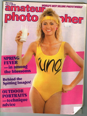 AMATEUR PHOTOGRAPHER Magazine April 13 1985 the great outdoors