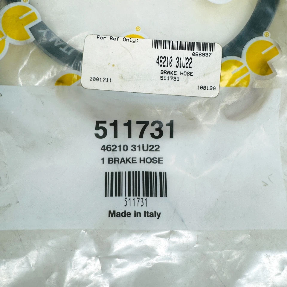 Cef 511731 Rear Brake Hose fits 1996-2001 Nissan Maxima - Изображение 2 из 4