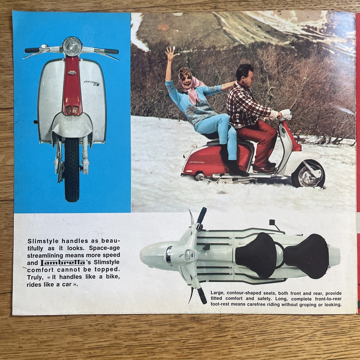 洋書 INNOCENTI LAMBRETTA Vintage LAMBRETTA INNOCENTI Motor Scooter Catalog • with