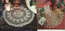 PINEAPPLE WHEEL  FOREVER YOURS DOILIES HOME DECOR CROCHET PATTERN INSTRUCTIONS
