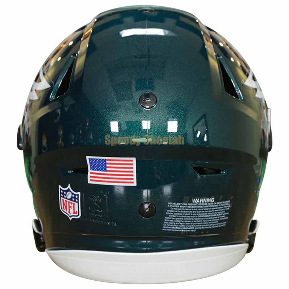 philadelphia eagles speedflex helmet Mid Sized MIDI SW face mask Jalen Hurts is going back