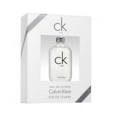 Ck One By Calvin Klein Eau De Toilette 0.5 oz / 15 ML Splash new nib