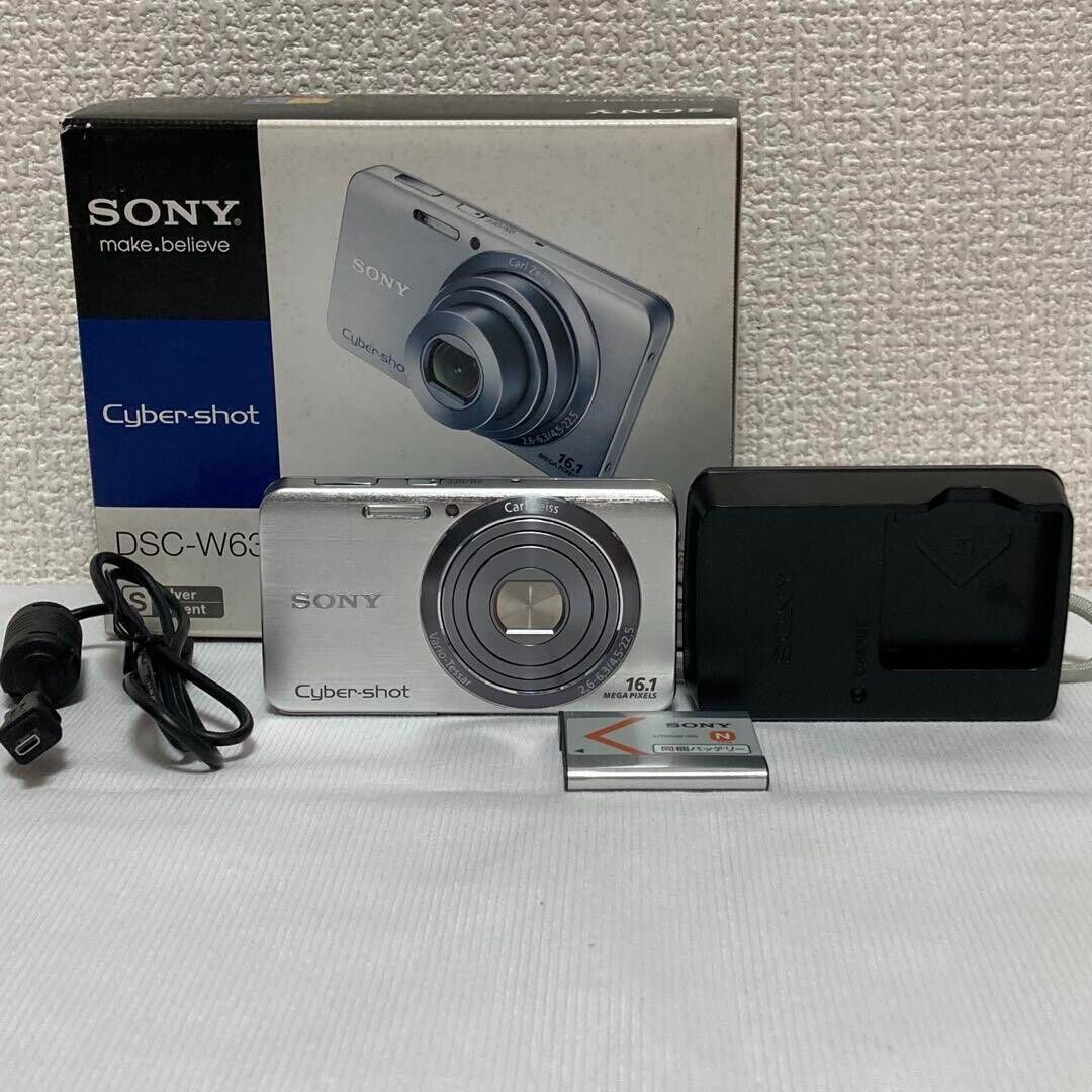 SONY Cyber shot DSC-W630 Compact Digital Camera silver SONY Cyber shot DSC-W630 Compact Digital Camera silver